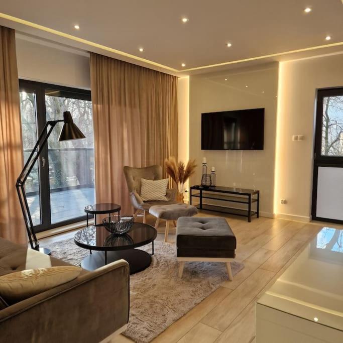 Apartament Nad Struga, Klimatyzacja, Parking,Taras Torun Ngoại thất bức ảnh